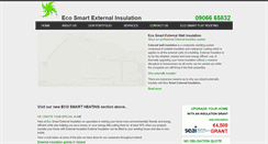 Desktop Screenshot of ecosmartexternalinsulation.ie